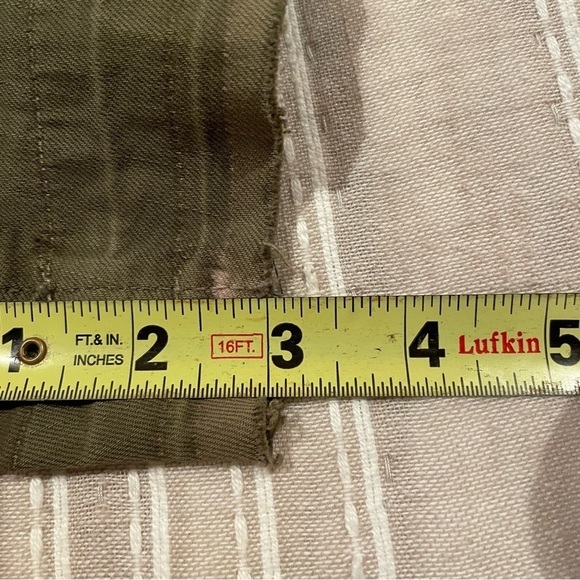 Loft Olive Green High Rise Shorts 30 - Picture 8 of 9